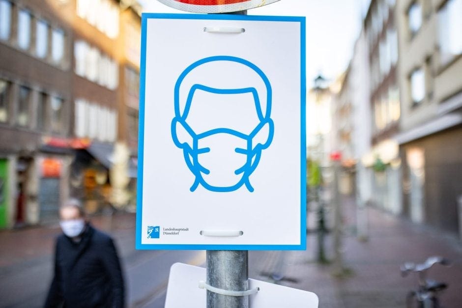 Düsseldorf Maskenpflicht Coronavirus