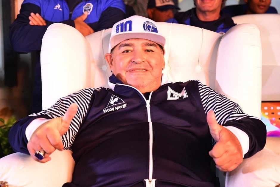 Diego Maradona wohlauf