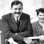 Ernest Hemingway und Ehefrau Pauline Pfeiffer