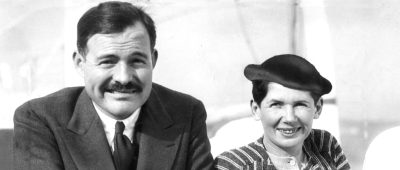 Ernest Hemingway und Ehefrau Pauline Pfeiffer