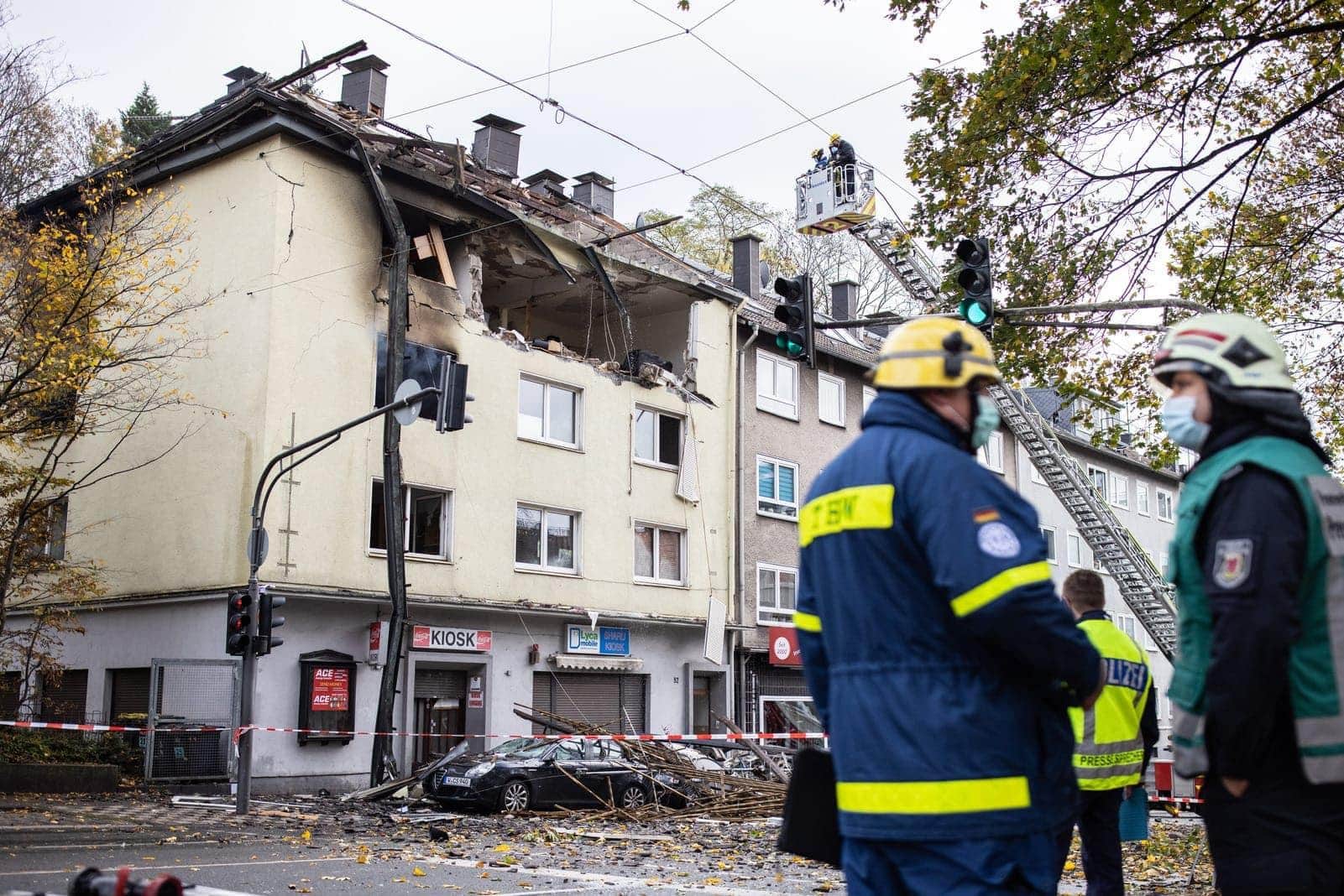 Hausexplosion in Wuppertal - ein Verletzter