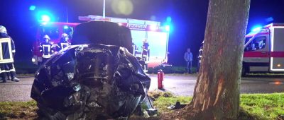 Junger Autofahrer nach Verkehrsunfall bei Syke gestorben