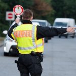 Kontrolleinsatz Polizei Sachsen