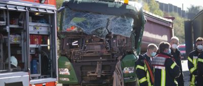 Lastwagenfahrer Unfall A3 Köln