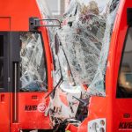 Straßenbahnen kollidieren in Köln Unfall