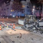 Unfallserie und Raub in Baden-Württemberg