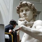 Michelangelo David-Statue in Florenz