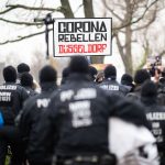 Querdenker Coronavirus-Demonstration in Düsseldorf