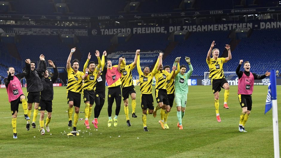 Borussia Dortmund Jubel auf Schalke