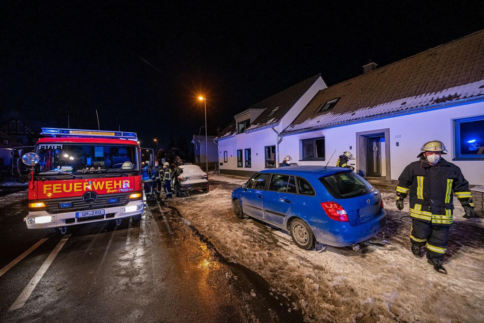 Fünf Tote bei Wohnhausbrand in Radevormwald