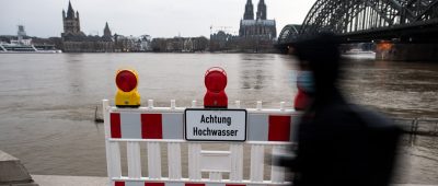 Rhein-Hochwasser in Köln