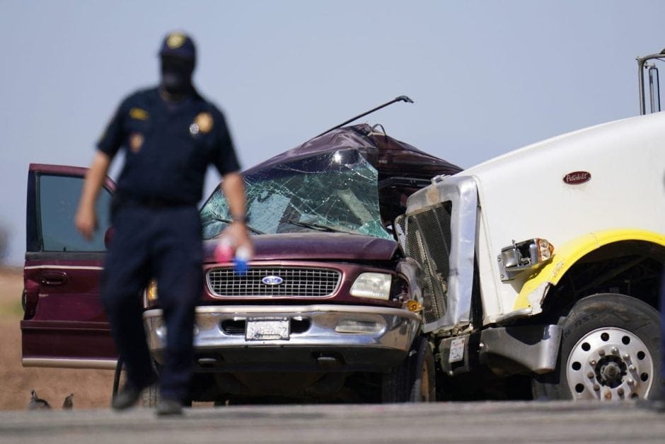 15 Tote bei schwerem Autounfall in Südkalifornien
