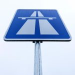 Autobahn Hinweisschild