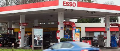 Esso-Tankstelle in Hamburg