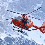 Hubschrauber Rettungsaktion Berchtesgadener Alpen