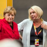 Karin Strenz und Angela Merkel 2017