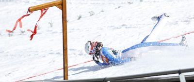 Ski nordisch/Skispringen: Weltcup in Slowenien Sturz Tande