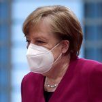 Angela Merkel Maske