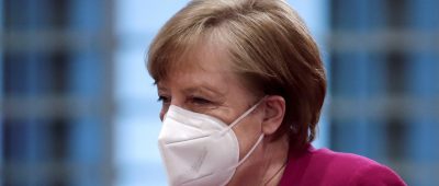 Angela Merkel Maske