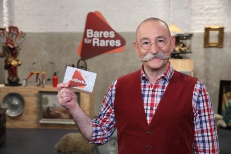 Horst Lichter als Moderator und Gastgeber bei Bares für Rares