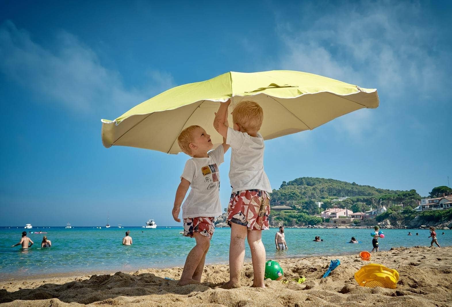 Sonnenallergie bei Kindern
