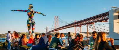 Lissabon Brücke Bar