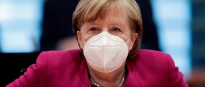 Merkel Corona-Maske FFP2