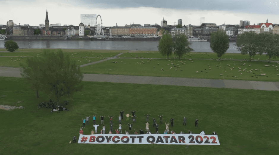 Halbangst Song Rheinufer Boykott WM Katar