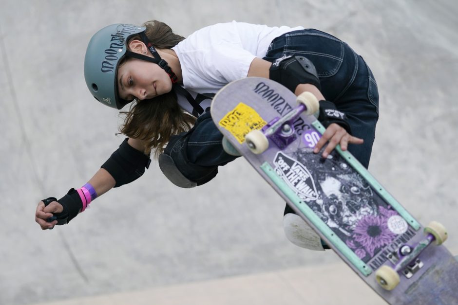 Lilly Stoephasius Skateboard Olympia