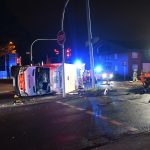 Rettungswagen und Notarzt Herne Crash Unfall