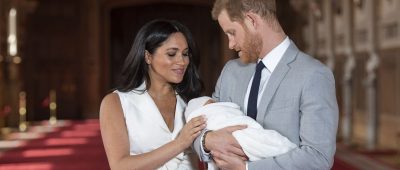 Meghan und Harry bei der Geburt ihres Sohnes Archie