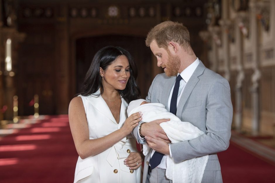 Meghan und Harry bei der Geburt ihres Sohnes Archie