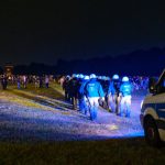 Polizei räumt Party - Hamburg