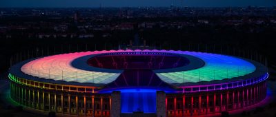 Regenbogen Berlin Olympiastadion