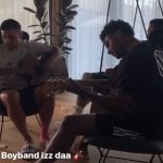 Boyband DFB Volland Gnabry Gitarre