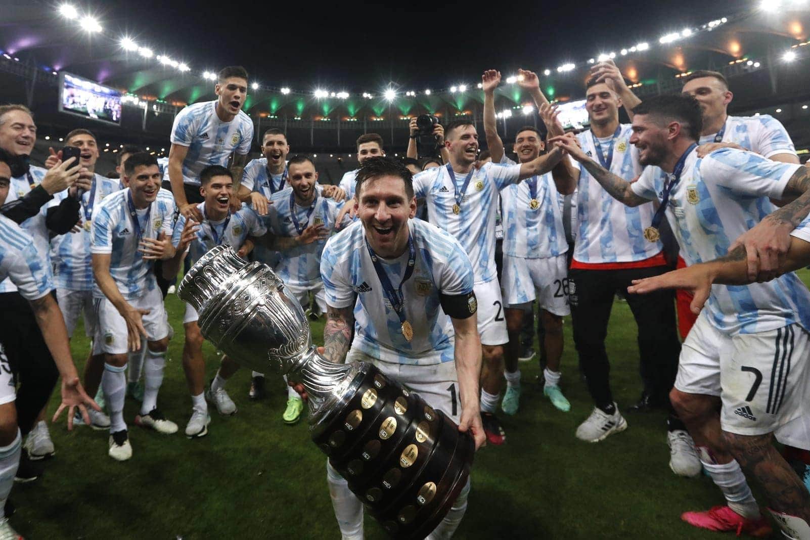 Argentina gana la Copa del Rey: el primer título de Lionel Messi con la selección