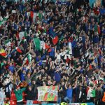 Fußball-EM Italien-Fans Wembley