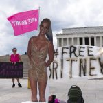 Protest gegen die Vormundschaft von Britney Spears