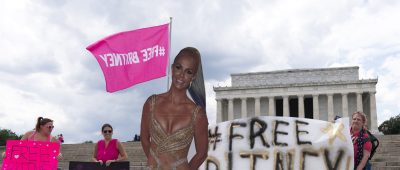Protest gegen die Vormundschaft von Britney Spears