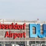 Flughafen Düsseldorf Logo Airport DUS