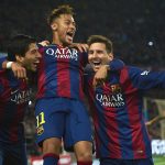 FC Barcelona Neymar, Messi und Luis Suarez