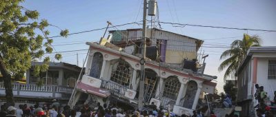 Haiti Erdbeben Gebäude eingestürzt