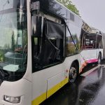Lkw prallt in Linienbus Langenhagen