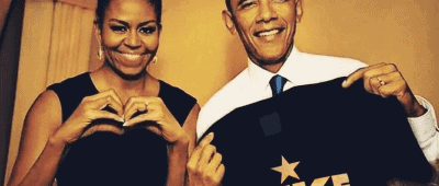 Ikke Hüftgold trifft Barack und Michelle Obama? Das steckt hinter dem Foto von dem ehemaligen US-Präsidenten