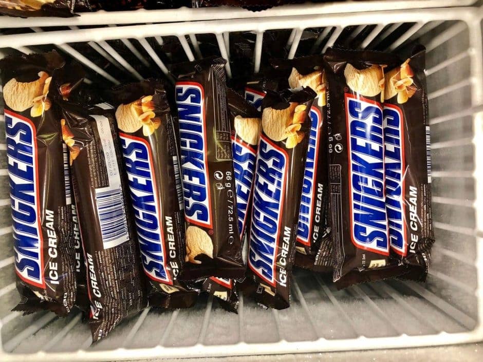 Snickers Eis