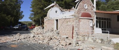 Kreta Erdbeben Haus