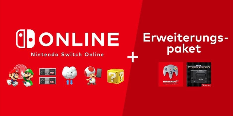 Nintendo Switch Online Erweiterungs Paket