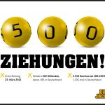 Eurojackpot 500. Ziehung