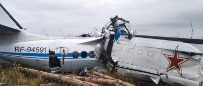 Flugzeugabsturz in Russland