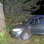 Auto mit bewusstlosem Fahrer prallt gegen Baum Illertissen